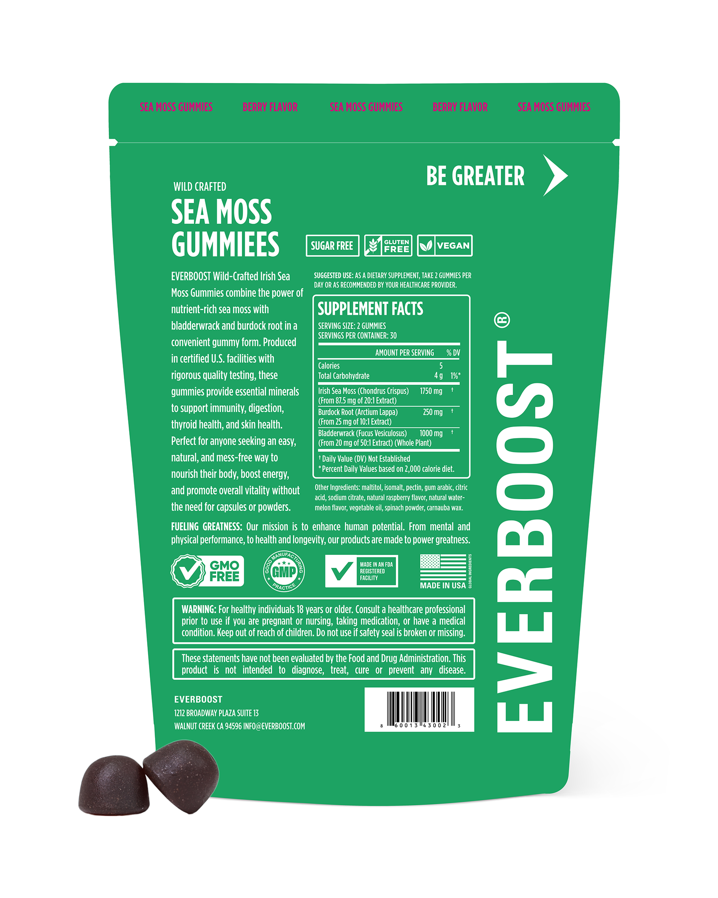 Irish Sea Moss Gummies