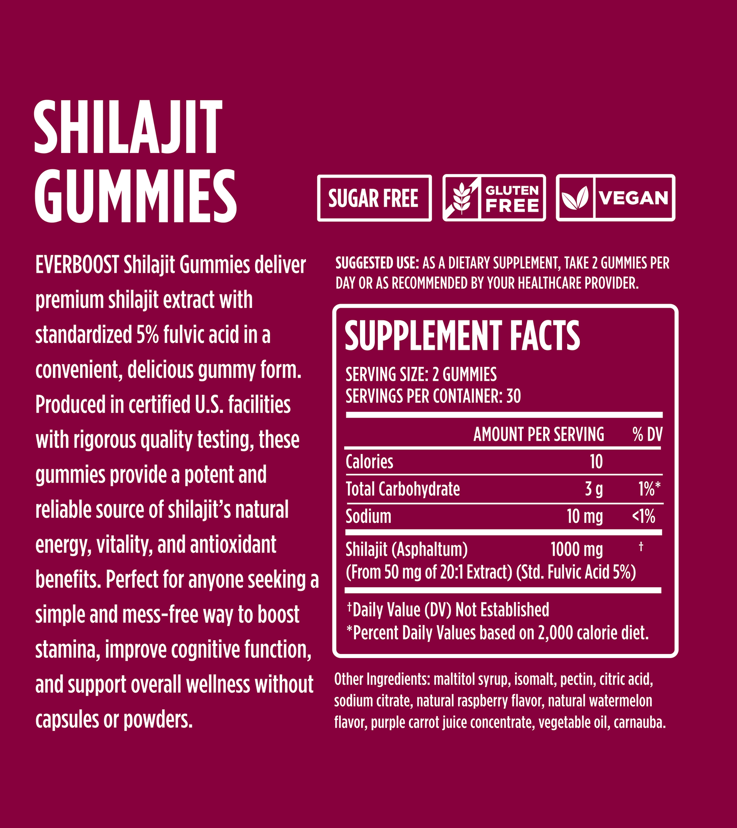 Shilajit Gummies