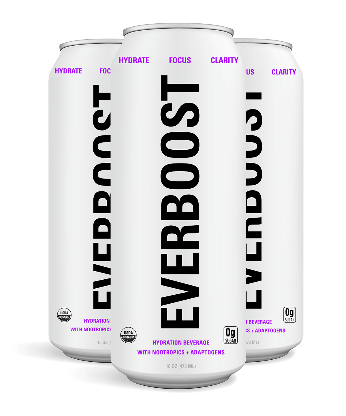 Hydration Boosting Drink With Focus + Productivity Support (12 Pack)