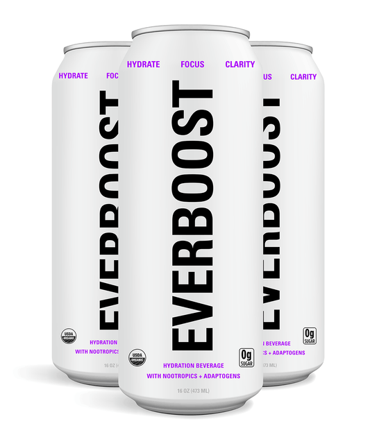 Hydration Boosting Drink With Nootropics + Adaptogens (12 Pack)